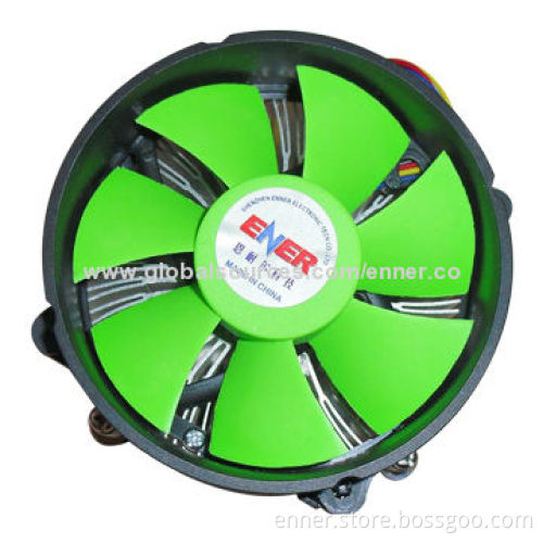 Green Black Copper Cooling Fans, Intel Core/Pentium D/Celeron/Core 2 Duo